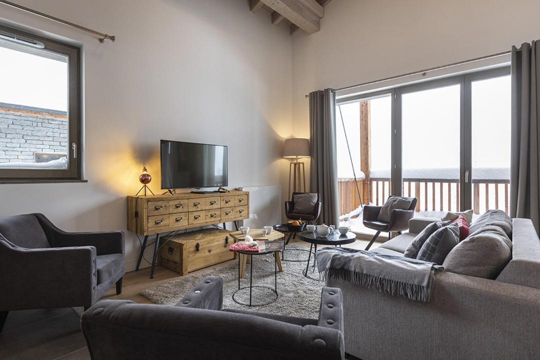 Terresens - Le Hameau De Barthelemy Aparthotel La Rosiere  Bagian luar foto